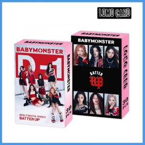 Фотокарточки LOMO CARD K-POP 2 односторонние 30 штук (8 на 5 см) 044 BABY MONSTER (3)