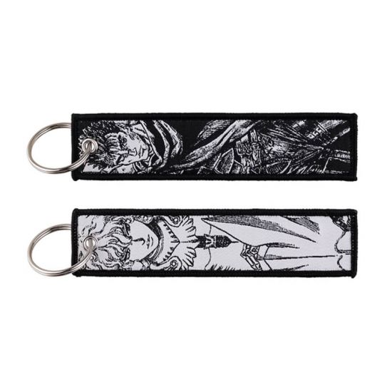 Брелок тканевый с кольцом Берсерк 93