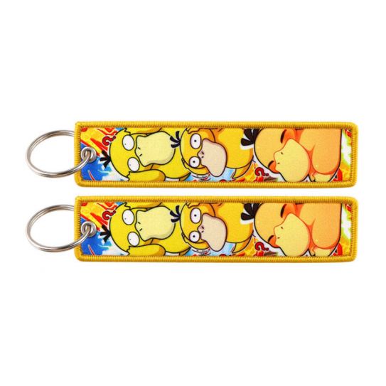 Брелок тканевый с кольцом Покемоны 98