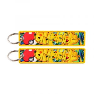 Брелок тканевый с кольцом Покемоны 99