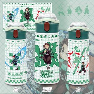 Бутылочка для воды металлическая 500 мл Клинок рассекающий демонов 1