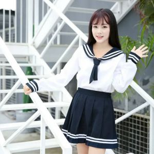 Школьная Форма косплей №001 Белая (XL)