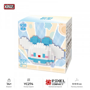 3Д конструктор из мини блоков XINZ Cinnamoroll (581 блока)