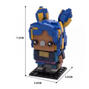 Конструктор Valorant Валорант - Неон (инструкция по QR упаковка пакет)