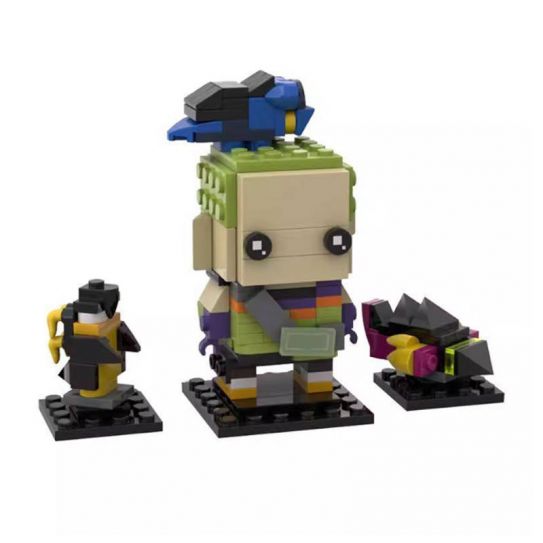 Конструктор Valorant Валорант - Гекко (инструкция по QR упаковка пакет)