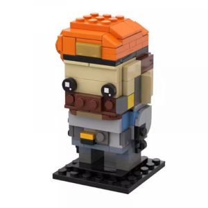 Конструктор Valorant Валорант - Бримстоун (инструкция по QR упаковка пакет)