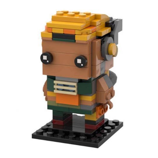 Конструктор Valorant Валорант - Рейз (инструкция по QR упаковка пакет)