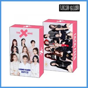 Фотокарточки LOMO CARD K-POP 2 односторонние 30 штук (8 на 5 см) 060 THE X NINE