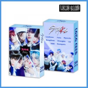 Фотокарточки LOMO CARD K-POP 2 односторонние 30 штук (8 на 5 см) 074 STRAY KIDS (12)