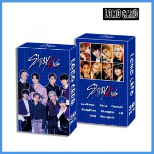 Фотокарточки LOMO CARD K-POP 2 односторонние 30 штук (8 на 5 см) 076 STRAY KIDS (14)