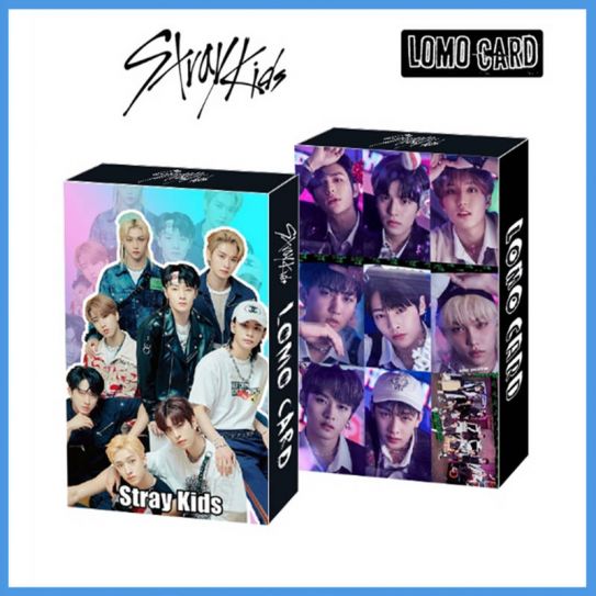 Фотокарточки LOMO CARD K-POP 2 односторонние 30 штук (8 на 5 см) 079 STRAY KIDS (17)