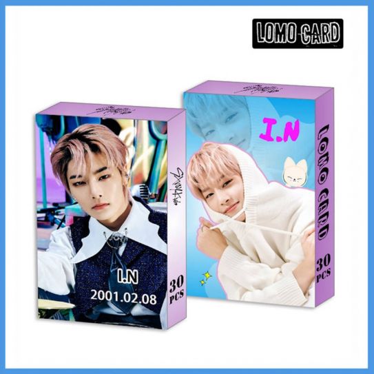 Фотокарточки LOMO CARD K-POP 2 односторонние 30 штук (8 на 5 см) 081 STRAY KIDS (19)