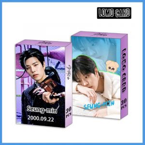 Фотокарточки LOMO CARD K-POP 2 односторонние 30 штук (8 на 5 см) 084 STRAY KIDS (22)