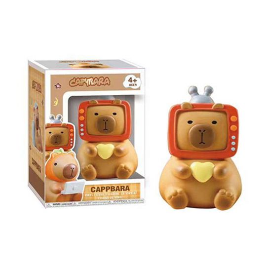 Фигурка ПОП Капибара 6 - 6 вида, (в коробочке)