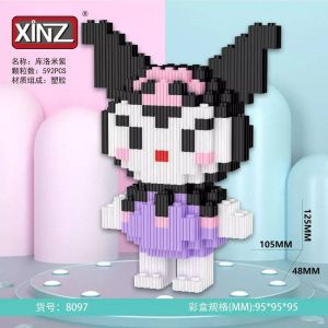 3Д конструктор из мини блоков XINZ Куроми 3 (592 блока)