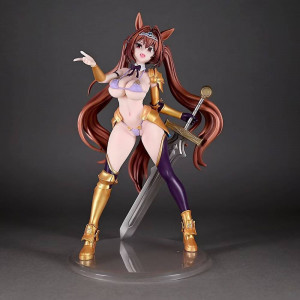 Аниме фигурка Uma Musume: Pretty Derby - Дайва Скарлет 25 см. (18+ ОСТОРОЖНО) (цветная коробка)