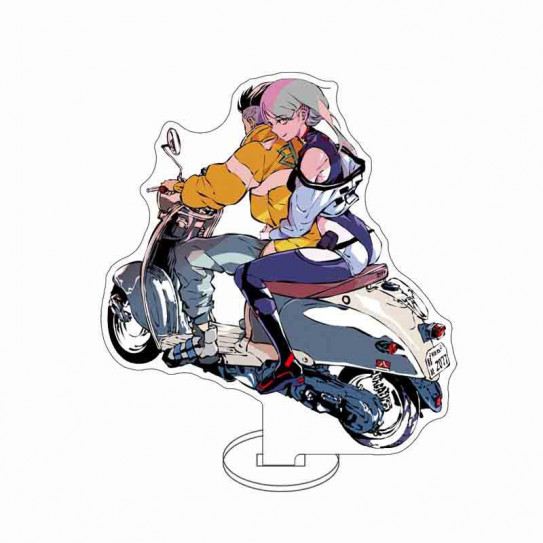 Акриловый стенд (13-15 см) 2D Киберпанк 1