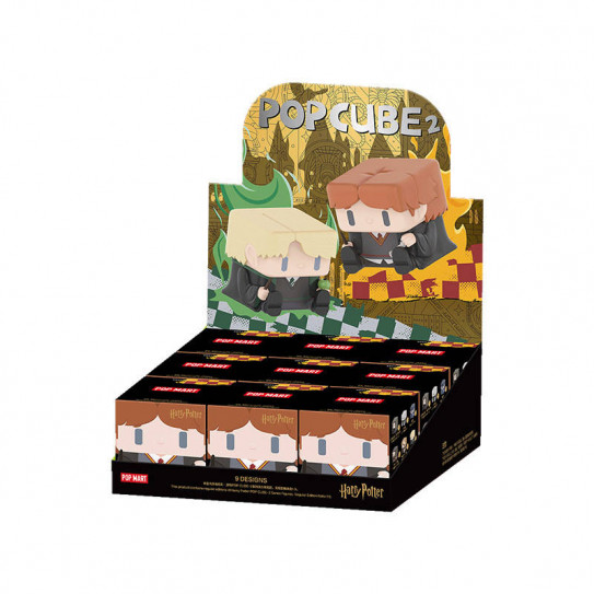 Гача фигурка коллекционная POP MART Гарри Поттер Harry Potter POP CUBE 1 (цена за шт. в блоке 9 шт.)