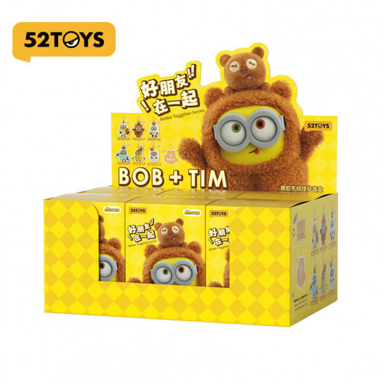 Гача фигурка коллекционная 52TOYS Миньоны (цена за шт. в блоке 6 шт.)