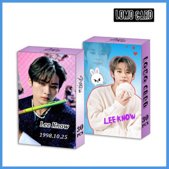 Фотокарточки LOMO CARD K-POP 2 односторонние 30 штук (8 на 5 см) 088 STRAY KIDS (26)