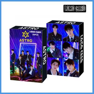 Фотокарточки LOMO CARD K-POP 2 односторонние 30 штук (8 на 5 см) 096 ASTRO (1)