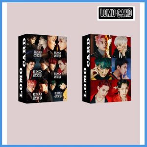 Фотокарточки LOMO CARD K-POP 2 односторонние 30 штук (8 на 5 см) 117 EXO (2)