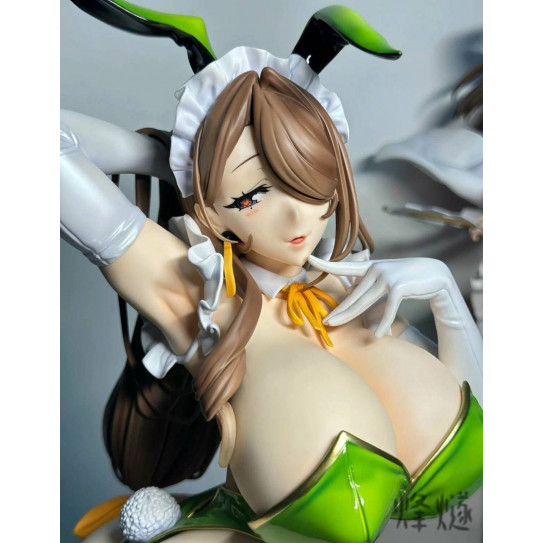 Аниме фигурка коллекционная из серии Sumire Bunny Ver - Сумирэ 28 см (18+ ОСТОРОЖНО) (цветная коробка)