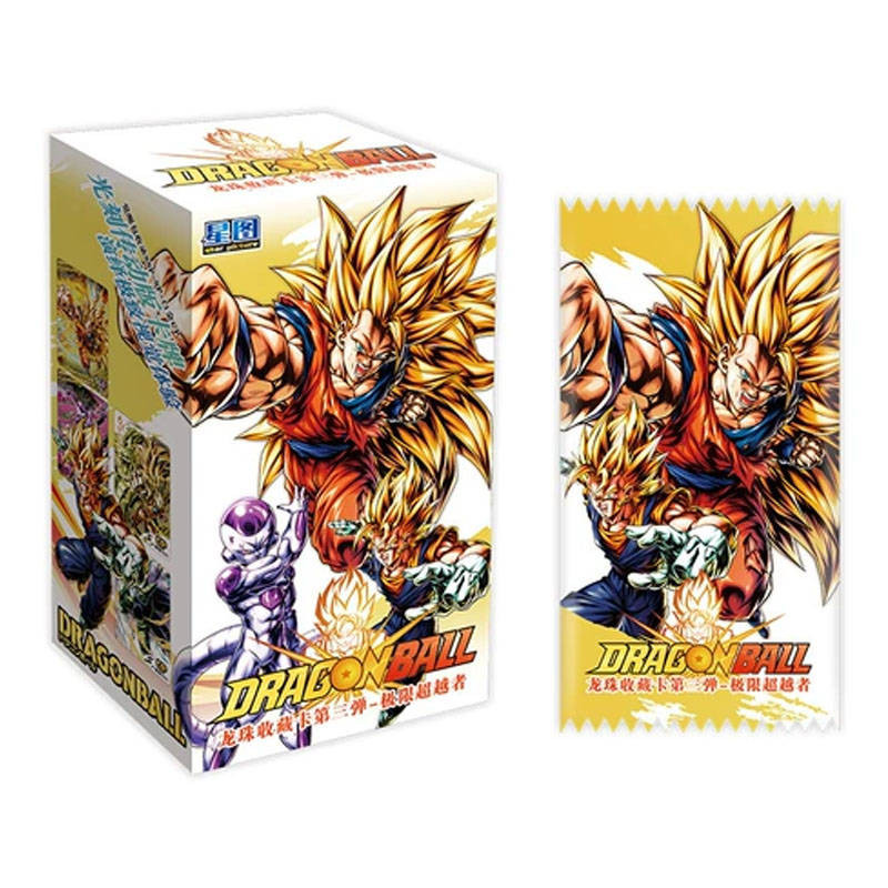 Блок с коллекционными карточками-бустерами "Драгон Болл" 7