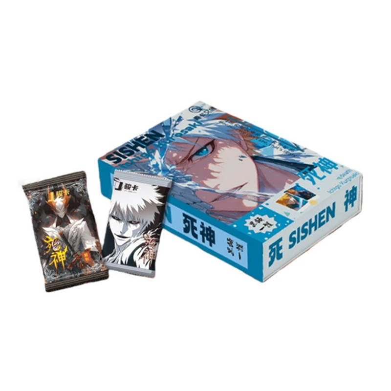 Блок с коллекционными карточками-бустерами Блич 5