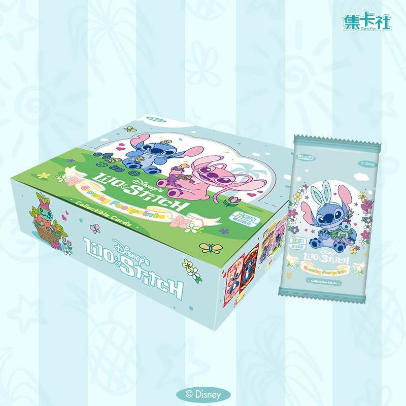 Блок с коллекционными карточками-бустерами Лило и стич 1