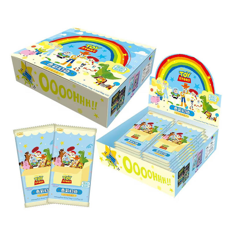 Блок с коллекционными карточками-бустерами История игрушек 1