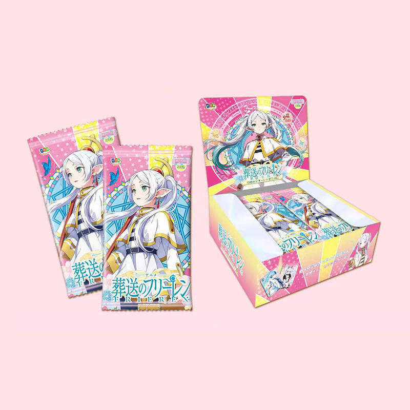 Блок с коллекционными карточками-бустерами Провожающая в последний путь Фрирен 3