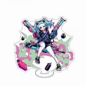 Акриловый стенд (13-15 см) 2D Киберпанк 10