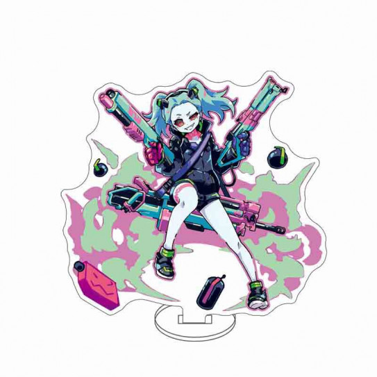 Акриловый стенд (13-15 см) 2D Киберпанк 10