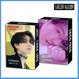 Фотокарточки LOMO CARD K-POP 2 односторонние 30 штук (8 на 5 см) 127 GOT 7 (4)