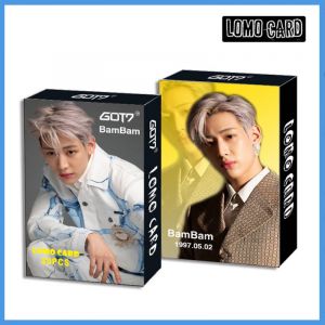 Фотокарточки LOMO CARD K-POP 2 односторонние 30 штук (8 на 5 см) 129 GOT 7 (6)