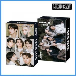 Фотокарточки LOMO CARD K-POP 2 односторонние 30 штук (8 на 5 см) 134 GOT 7 (11)