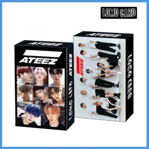 Фотокарточки LOMO CARD K-POP 2 односторонние 30 штук (8 на 5 см) 136 ATEEZ (1)