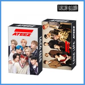 Фотокарточки LOMO CARD K-POP 2 односторонние 30 штук (8 на 5 см) 137 ATEEZ (2)