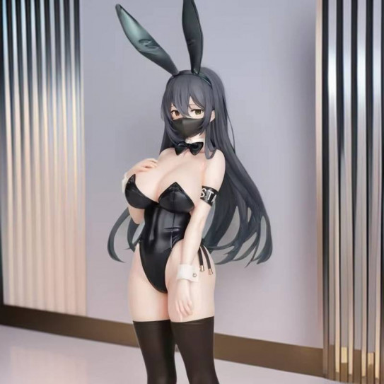 Аниме фигурка Black Bunny 25 см. (18+ ОСТОРОЖНО) (цветная коробка)