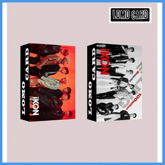 Фотокарточки LOMO CARD K-POP 2 односторонние 30 штук (8 на 5 см) 176 IKON