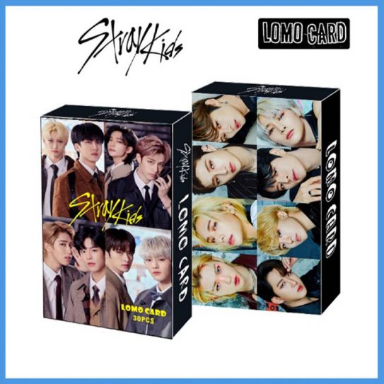 Фотокарточки LOMO CARD K-POP 2 односторонние 30 штук (8 на 5 см) 182 STRAY KIDS (27)