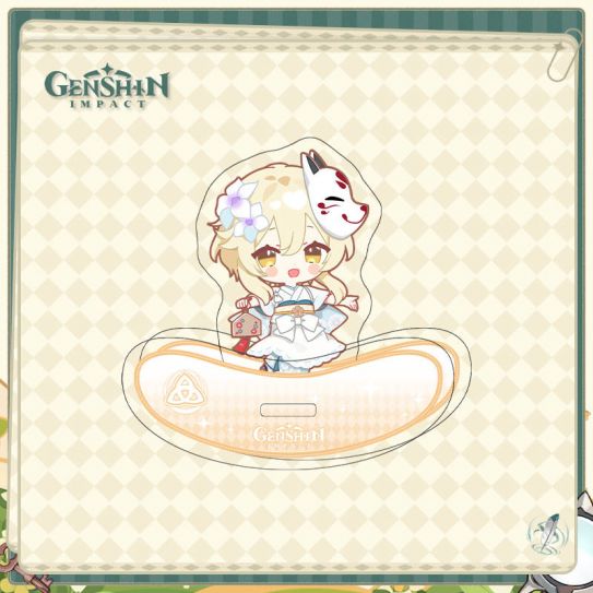 Акриловые качельки (7-8 см) 2D Боги инпакт номер 4