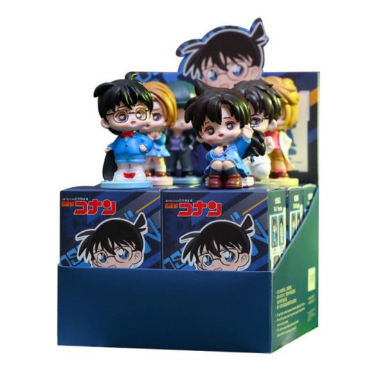 Набор аниме фигурок в таинственных коробках из 6-ти штук Детектив Конан 2 (комплект)