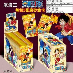 Блок с коллекционными карточками-бустерами Ван Пис 54 (36 бустеров, 180 карточек)