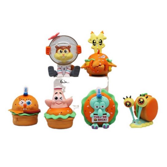 Набор фигурок из 6-и штук "Губка-боб" 1