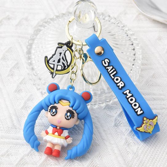 Брелок резиновый Сейлор мун - Сейлор Меркурий