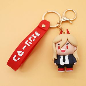 Брелок резиновый Бензопила - Пауэр