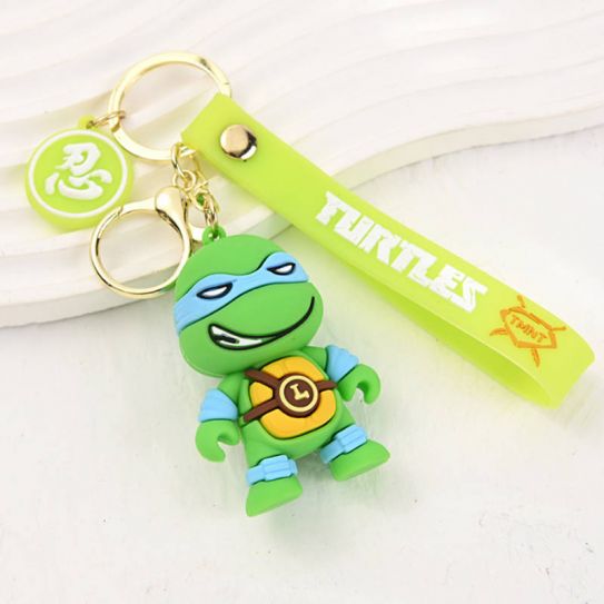 Брелок резиновый Черепашки  - Леонардо