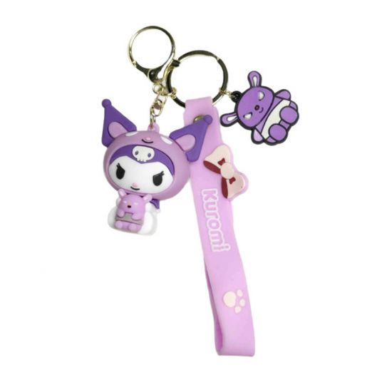 Брелок резиновый Санрио  -  Куроми